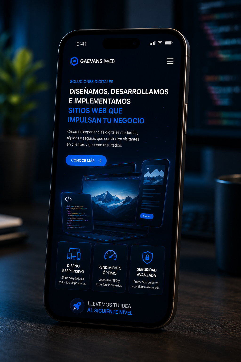 iWeb Vista Móvil
